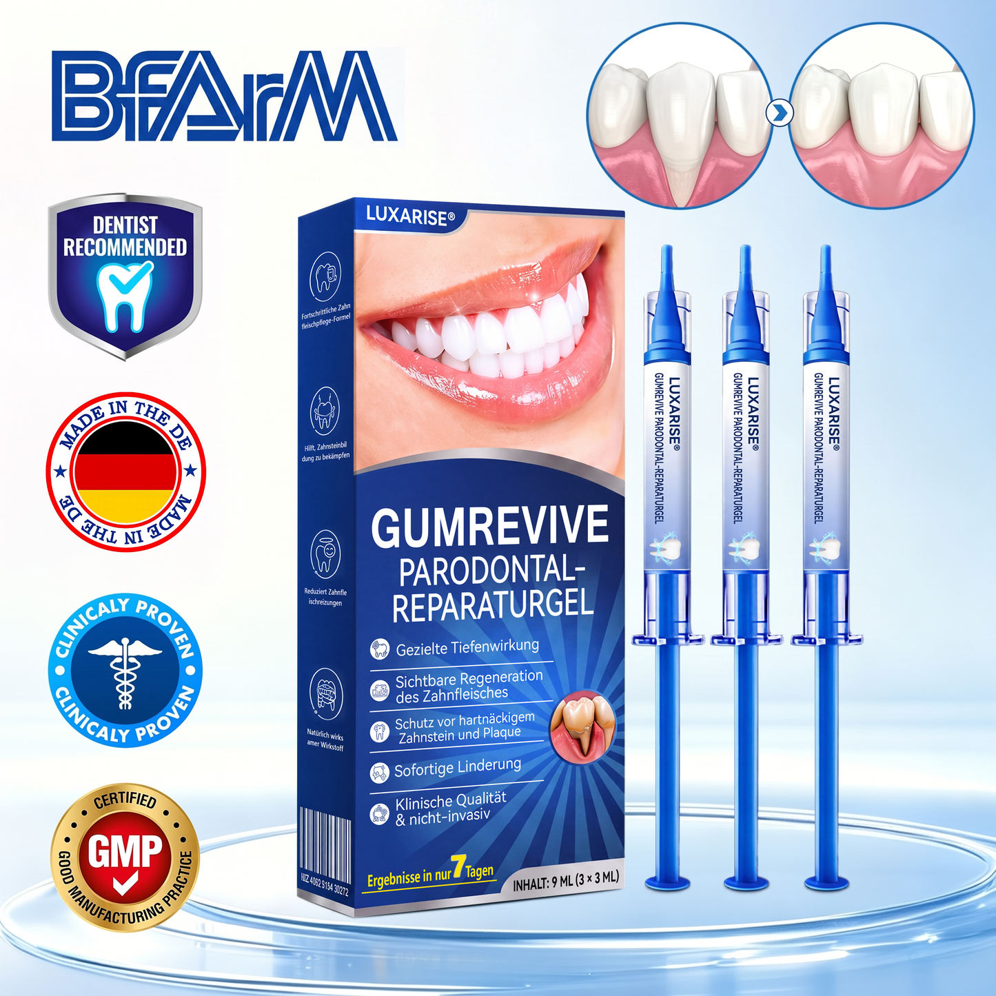 🇩🇪🏅🦷🛡️𝐋𝐮𝐱𝐚𝐫𝐢𝐬𝐞® GumRevive Parodontal-Reparaturgel
